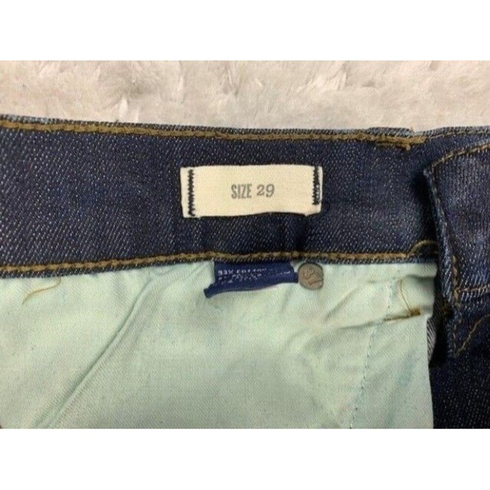 Madewell Size 29 Womens Jeans Skinny Skinny Stretch Mid Rise Dark Wash - Picture 3 of 4